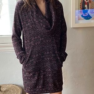 Veronica M Purple Printed Dress
